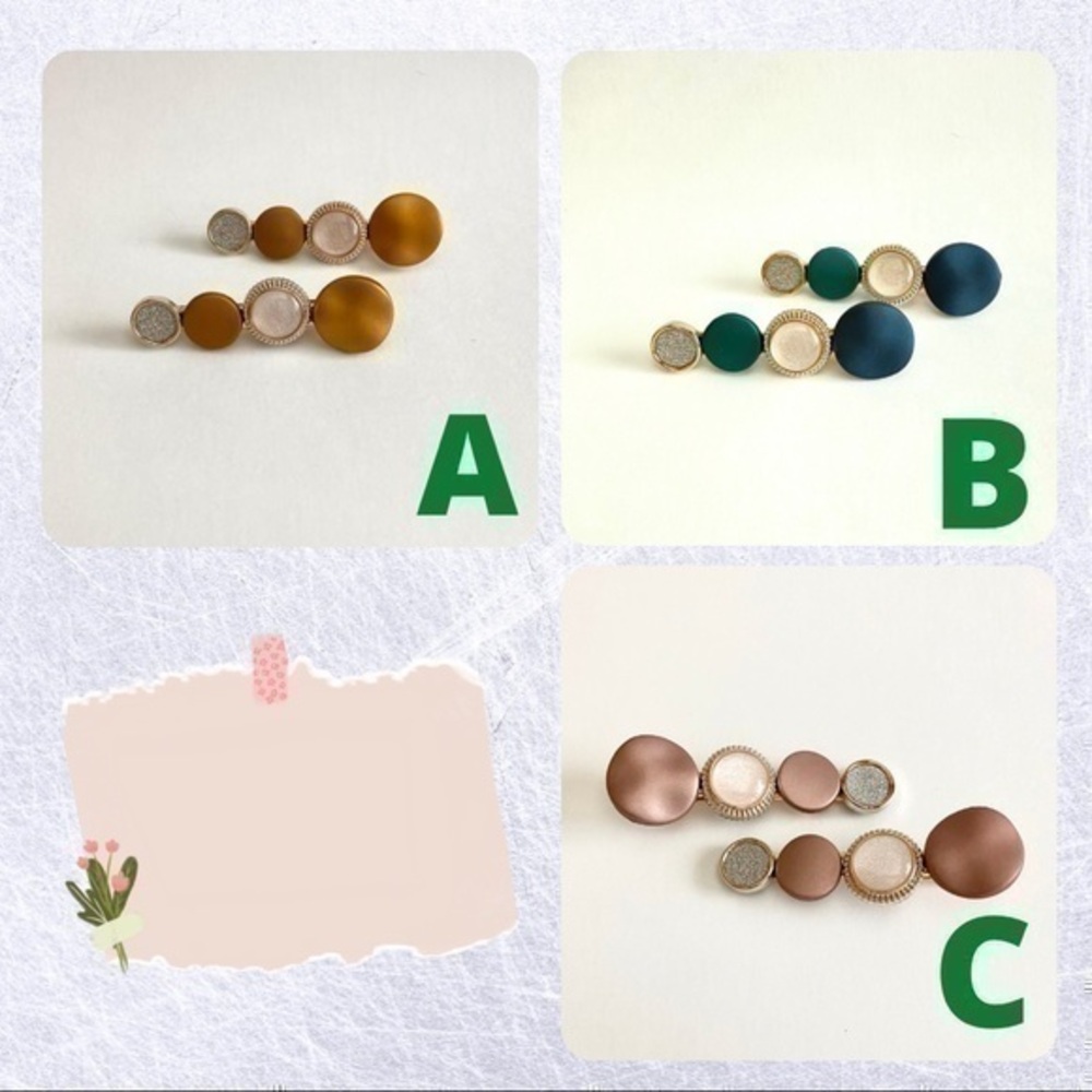 Cute Hair Clips - Set of 2